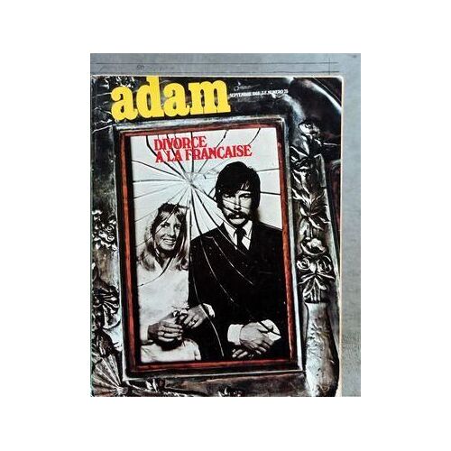 Adam  N° 25 Du 01/09/1968 - Divorce A La Francaise Par Ledrain - J.P. Josset - L'adieu Aux Ringards - Th. Nolin - J.Ph. Delaban - La Brouette A Beltoise Par Held - Les Grands Voyous De L'art Total Par Forestier - Maddy Heysch Et Gilles Terrier - R...