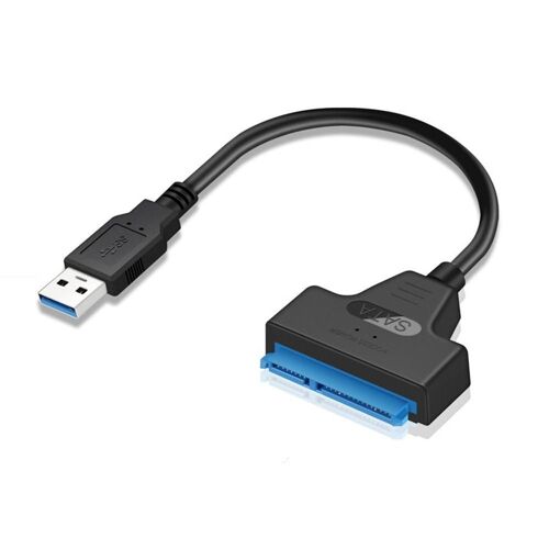 Câble Sata vers USB 2.5 pour disque dur SSD de 3.0 pouces, adaptateur de Type c, cordon de Support pour disque dur HD de 2 to, compatible avec Windows et Mac OS