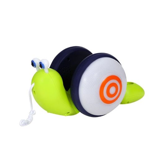 Jouet Musical D'escargot Pour Enfants Jouet Pour Attirer L'attention De Bébé Ficelle À Tirer Compagnon Électronique Coloré Pour Animaux De Compagnie 69he