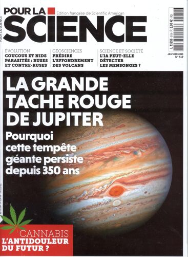 Pour La Science 519 - La Grande Tâche Rouge De Jupiter