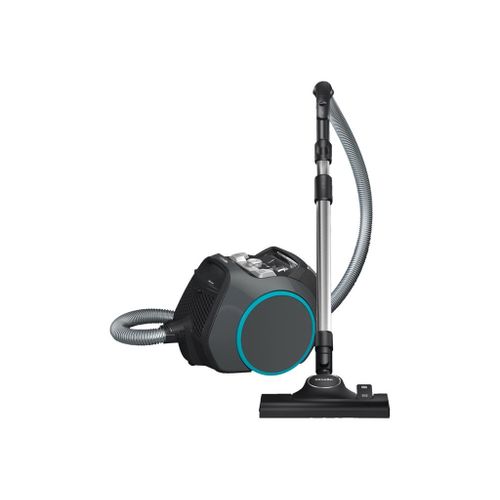 Miele Boost CX1 PowerLine - Aspirateur - traineau - sans sac - gris graphite/bleu