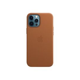 Apple - Coque De Protection Pour Téléphone Portable - Avec Magsafe - Cuir - Marron Selle - Pour Iphone 12 Pro Max