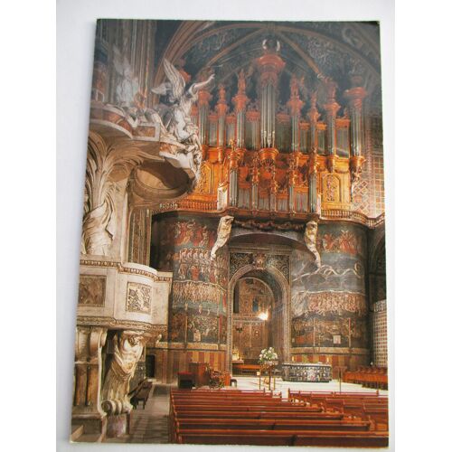 Carte Postale: Albi (Tarn) Orgue (De Moucherel) De La Basilique 