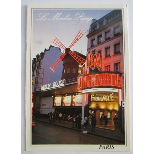 Carte Postale:  Paris : Le Moulin Rouge