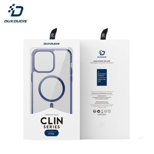 Coque Dux Ducis Clin2 iPhone 14 Plus Magnétique MagSafe Bleu