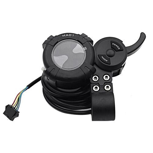 Pour Damao Ma01 Scooter Électrique Lcd Affichage Tableau De Bord Mètre 36v-72v Knuckle Throttle Switch Electri