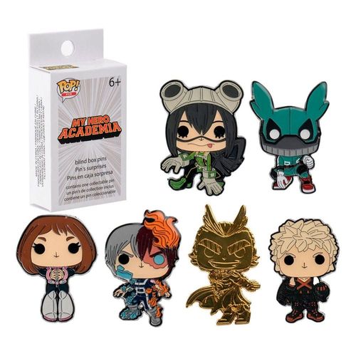 My Hero Academia Présentoir Pin's Émaillés Characters (12)