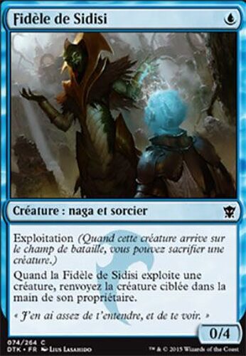  Fidèle De Sidisi - Les Dragons De Tarkir - C