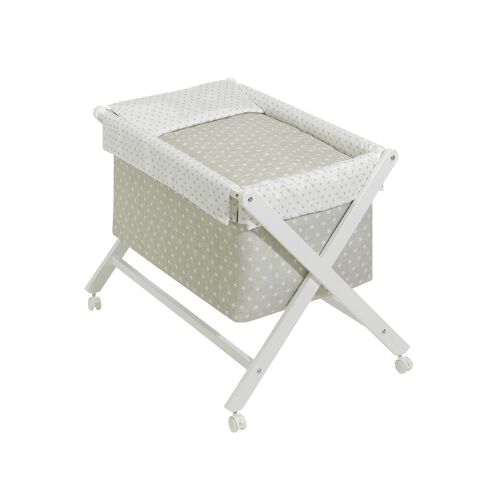 Berceau En Croix-Etoile-Beige