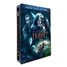 Le Hobbit : Un Voyage Inattendu - Version Longue - Blu-Ray 3d + Blu-Ray + Dvd + Digital Ultraviolet - Edition Limitée Steelbook(Tm) Jumbo