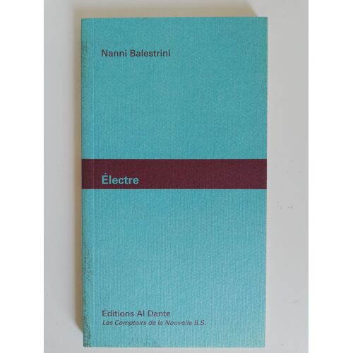 Nanni Balestrini Electre