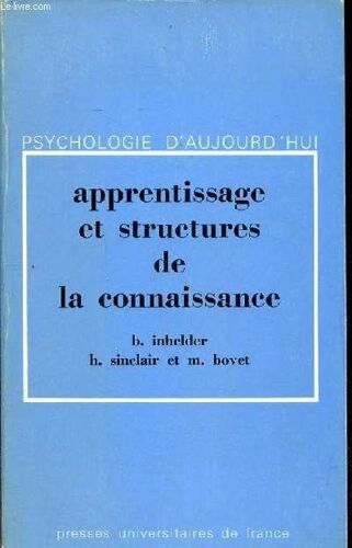 Apprentissage Et Structures De La Connaissance