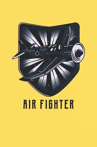 Air Fighter: Journal For Gamers(120 Lined Pages, 6" X 9")