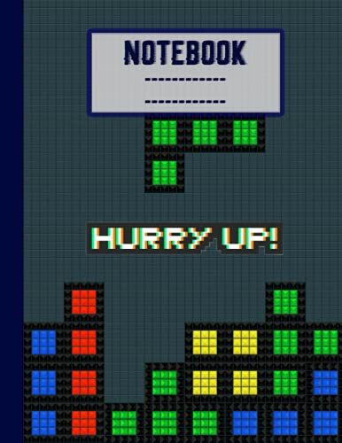 Block Puzzle Video Games Composition Notebooks For Gamers: Gamer Notebook With Pixel Cover | Block Puzzle Game Notebook For Kids, Teens, Students, Adults And Gamers | Pixel School Notebook