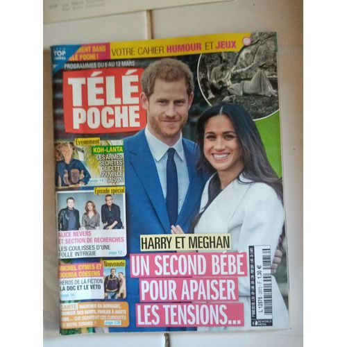 Télé Poche 2873 06/03/2021 Harry Et Meghan Koh Lanta Alice Nevers Cymes