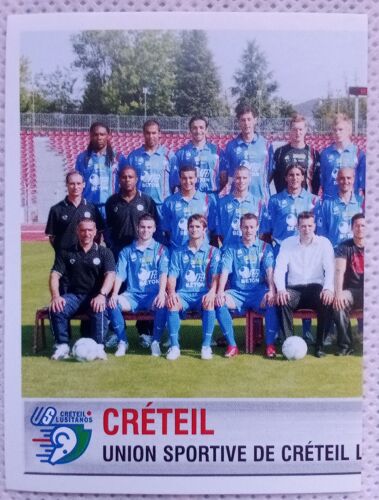 Foot 2007 - Championnat De France De L1 Et L2 - N°497 Union Sportive De Créteil Lusitanos - Image, Sticker, Autocollant Panini
