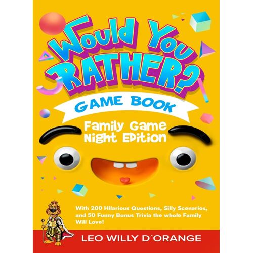 Would You Rather Game Book | Family Game Night Edition