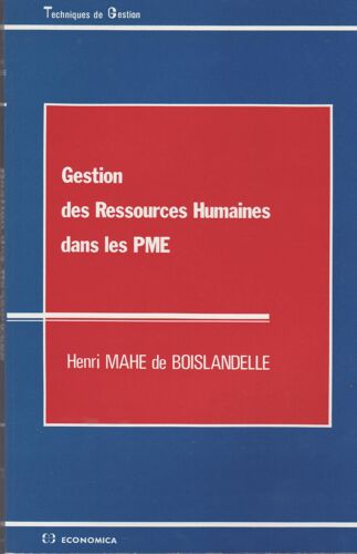 Gestion Des Ressources Humaines Dans Les Pme