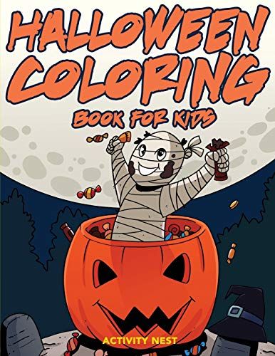 Halloween Coloring Book For Kids