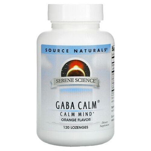 Source Naturals, Serene Science®, Gaba Calm®, Orange, 120 Pastilles 