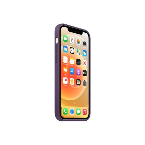 Apple - Étui Protecteur Pour Téléphone Portable - Avec Magsafe - Silicone - Améthyste - Pour Iphone 12, 12 Pro