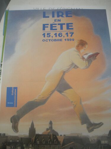 Affiche Pub Lire En Fête 1999