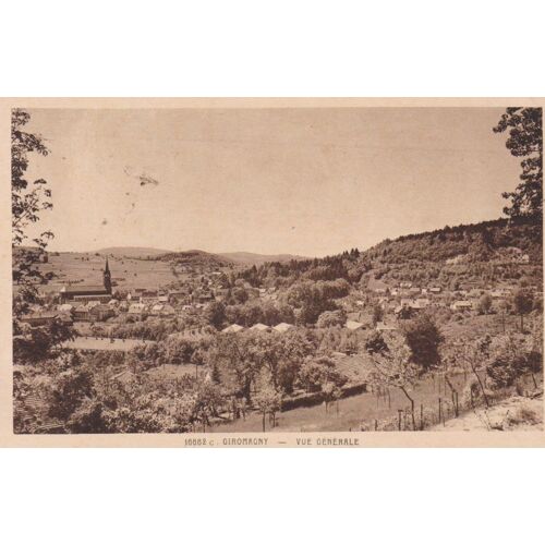Giromagny Vue Generale Haut Rhin