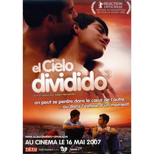 El Cielo Dividido, Synopsis Dépliant, De Julián Hernández, Avec Miguel Ángel Hoppe, Fernando Arroyo