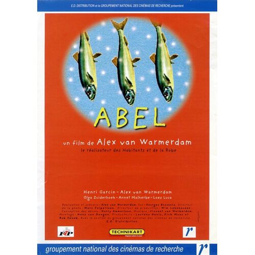 Abel, Synopsis Dépliant, De Et Avec Alex Van Warmerdam, Avec Henri Garcin, Olga Zuiderhoek