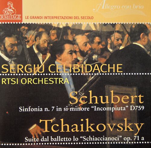 Schubert: Symphony No. 7, D759/Tchaikovsky: The Nutcracker, Ballet Suite Op. 71a - Sergiu Celibidache