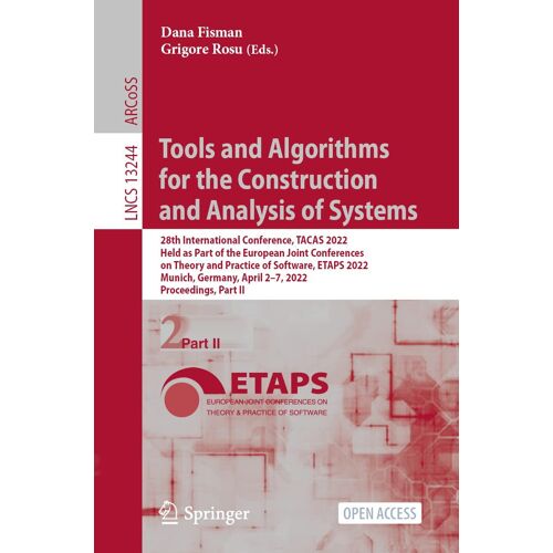 Tools And Algorithms For The Construction And Analysis Of Systems