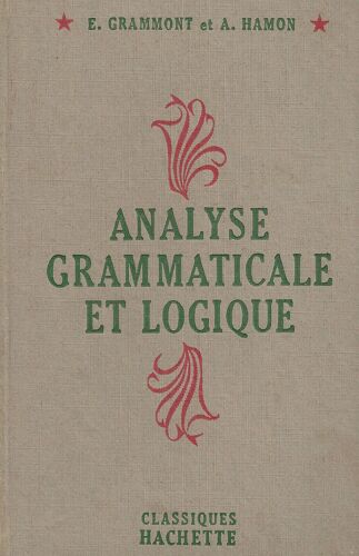 Analyse Grammaticale Et Logique 6e Et 5e