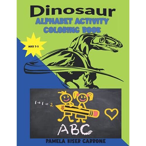 Dinosaur: Alphabet Activity Coloring Book