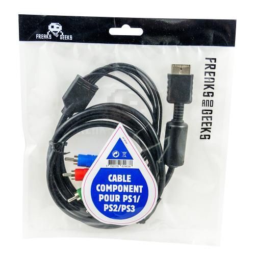 Cable Video Composante (Component) Pour Ps1/Ps2/Ps3