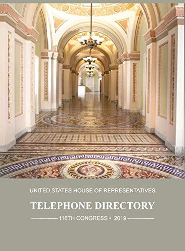 United States House Of Representatives Telephone Directory, 2019