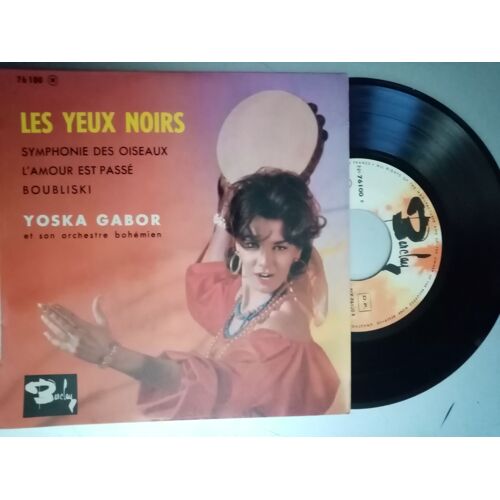 Yoska Gabor - Symphonie Des Oiseaux- Les Yeux Noirs + 2 Titres 76100 Vg/45t Ep
