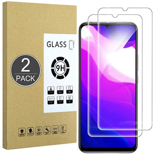 [Pack De 2 Verre Trempe Compatible Avec Xiaomi Mi 10 Lite (5g), Film Protecteur D'ecran 9h [Resistant Aux Rayures, Haute Definition, Sans Bulles] Pour Xiaomi Mi 10 Lite (5g)