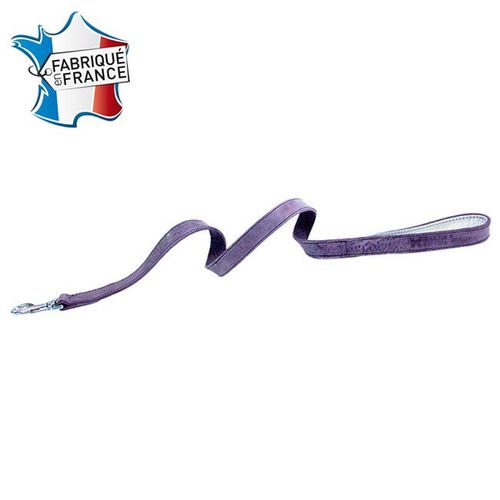 Laisse En Cuir Dakota Parme