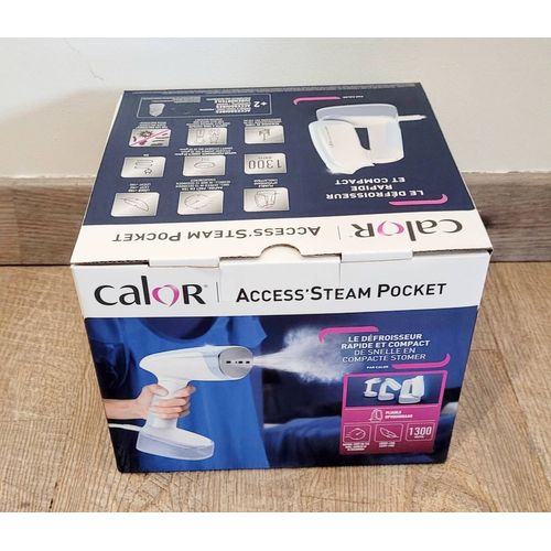 Défroisseur Calor Access Steam Pocket Tête Pliable DT3041C0