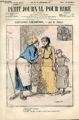 Petit Journal Pour Rire N°569 - Fantaisies Parisiennes - Quel Âge Vous Dites?