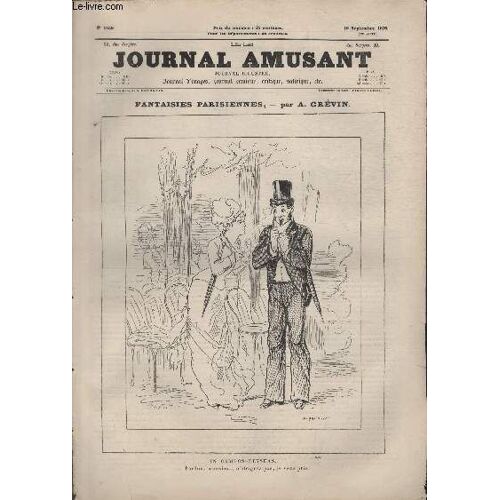 Le Journal Amusant N°1046 - Fantaisies Parisiennes - In Campo-Elyseas
