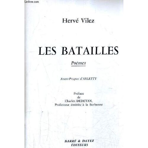 Les Batailles Poemes.