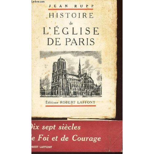 Histoire De L'eglise De Paris   de jean rupp   Format Broché (Livre)