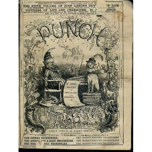 Punch Or The London Charivari - N°1483 - Volume The Fifty-Seventh - December 11, 1869 - A Sweet Little Cherub At Its Post, Economical Counsel, Putting Us In Our Place, The Empress In Turkey ...
