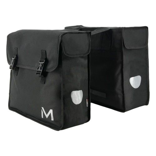 Sacoche MOBILIS Double Sac Vélo 2 x 15L Déperlante Noir