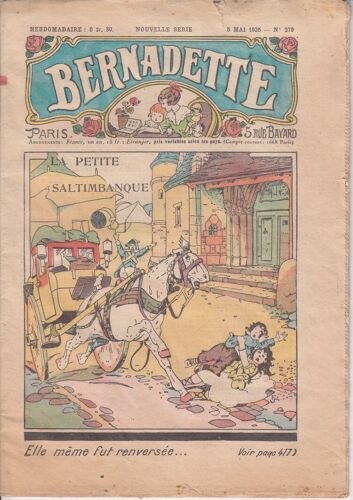 Bernadette N° 279 Du 05/05/1935