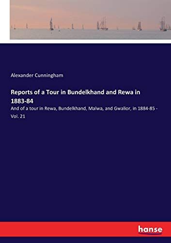 Reports Of A Tour In Bundelkhand And Rewa In 1883-84