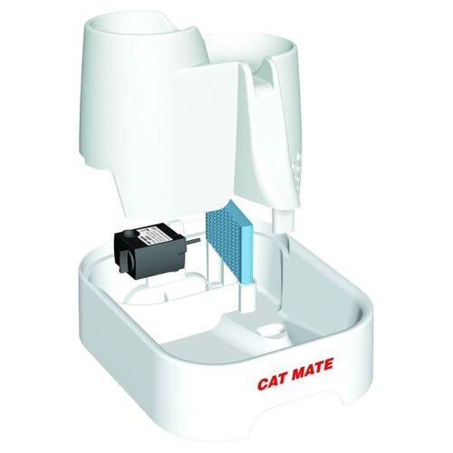 Kerbl Abreuvoir Catmate - 2000 Ml - Blanc - Pour Chat Et Chien