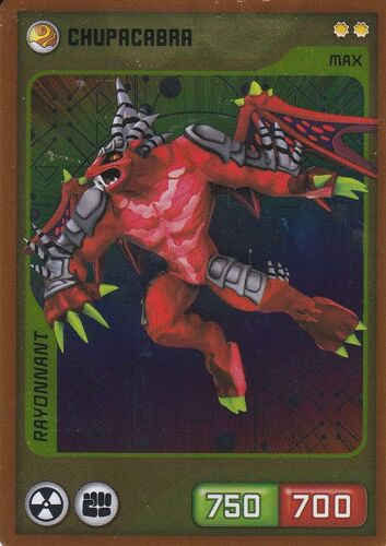 Carte Invizimals Nouvelle Alliance - Chupacabra - Rayonnant - 092 - Rare -