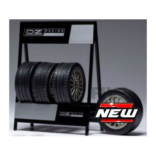 Ixo 1/18 - 18set015w - Accessoires Roues Et Rack - Oz Superturismo Wrc-Ixo